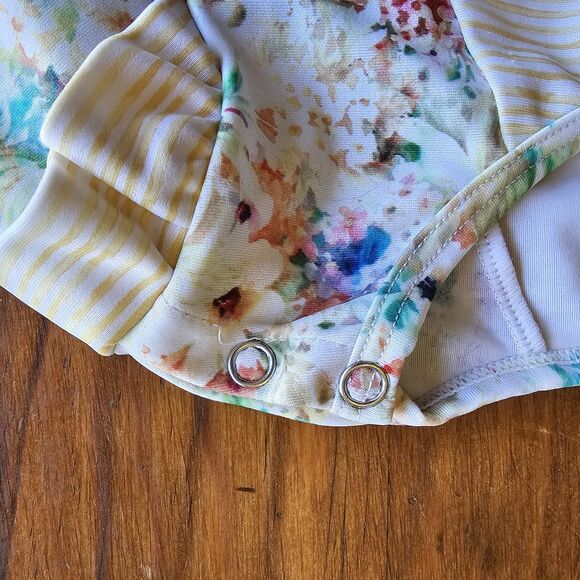 Little Chillies Swimwear Toddler Girls 2T One-piece Swimsuit Rashguard... - Picture 2 of 6